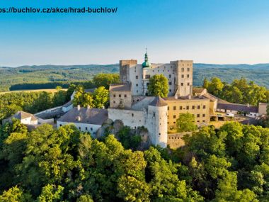 Hrad Buchlov - ocelová k-ce pro záchranu historického krovu