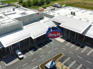 Shopping centre Oberwart, AT - Canopies