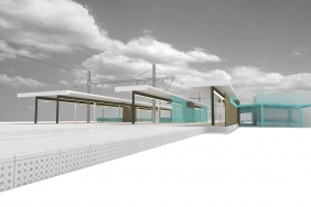 Visualization made by our customer (architectural design office)